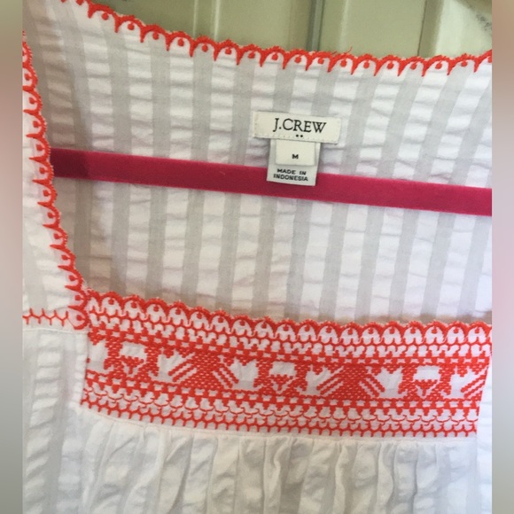 Two Gingham Embroidered Jcrew Tops - Picture 13 of 16